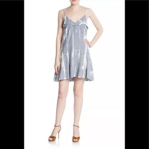 MCGUIRE DENIM IBITHA TIE DYE MINI DRESS SIZE SMALL